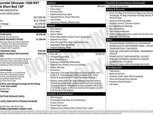 Used 2021 Chevrolet Silverado 1500 RST w/ Rally Edition image 34