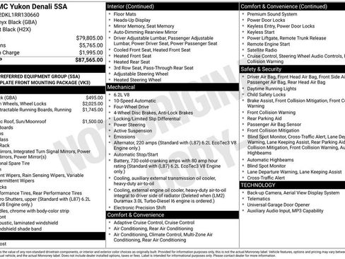 Used 2024 GMC Yukon Denali AWD/4WD image 45
