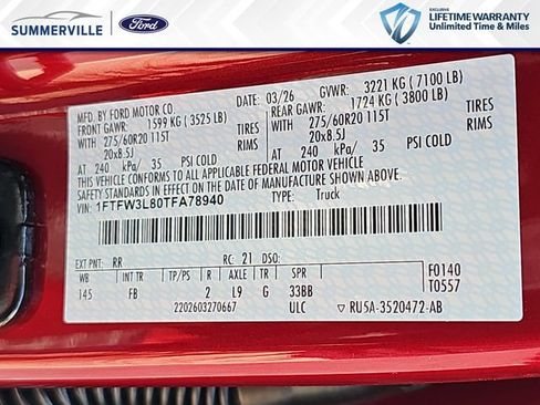 New 2026 Ford F150 XLT w/ Equipment Group 302A MID AWD/4WD image 36