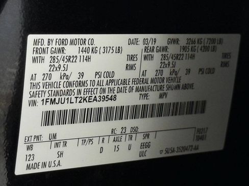 Used 2019 Ford Expedition Platinum RWD image 99