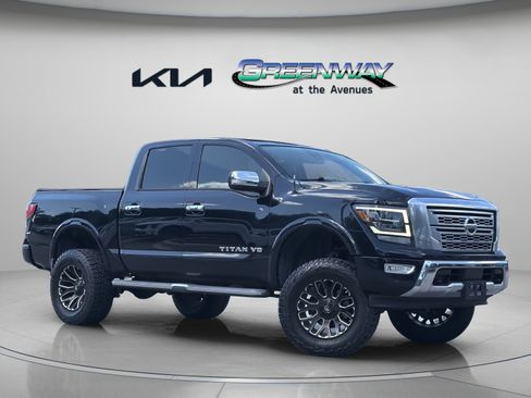 Used 2020 Nissan Titan Platinum Reserve w/ Moonroof Package AWD/4WD image 1