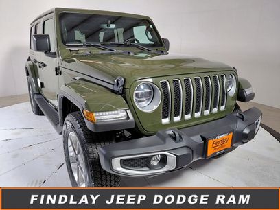 Used 2021 Jeep Wrangler Unlimited Sahara w/ Uconnect 4C Nav & Sound Group