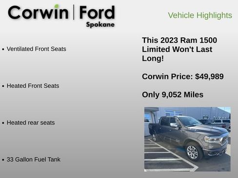 Used 2023 RAM 1500 Limited image 12