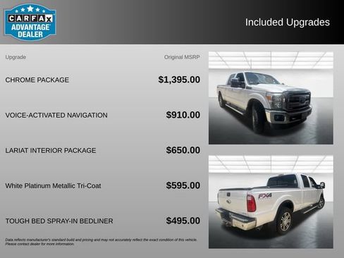 Used 2016 Ford F250 Lariat w/ Chrome Package AWD/4WD image 3