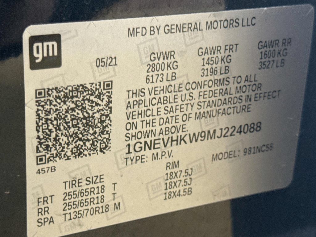 Used 2021 Chevrolet Traverse LT AWD/4WD image 32