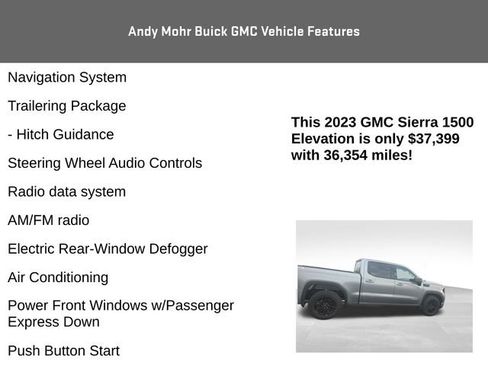 Used 2023 GMC Sierra 1500 Elevation image 4