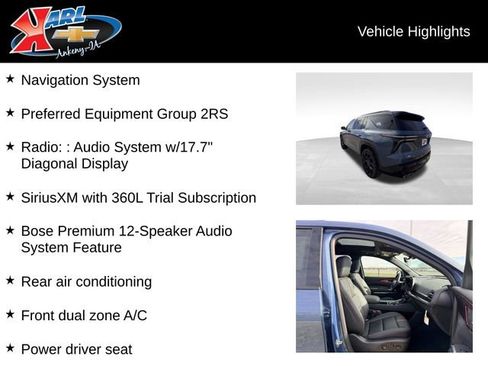 Certified 2025 Chevrolet Traverse RS image 2