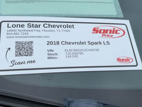 Certified 2018 Chevrolet Spark LS image 32