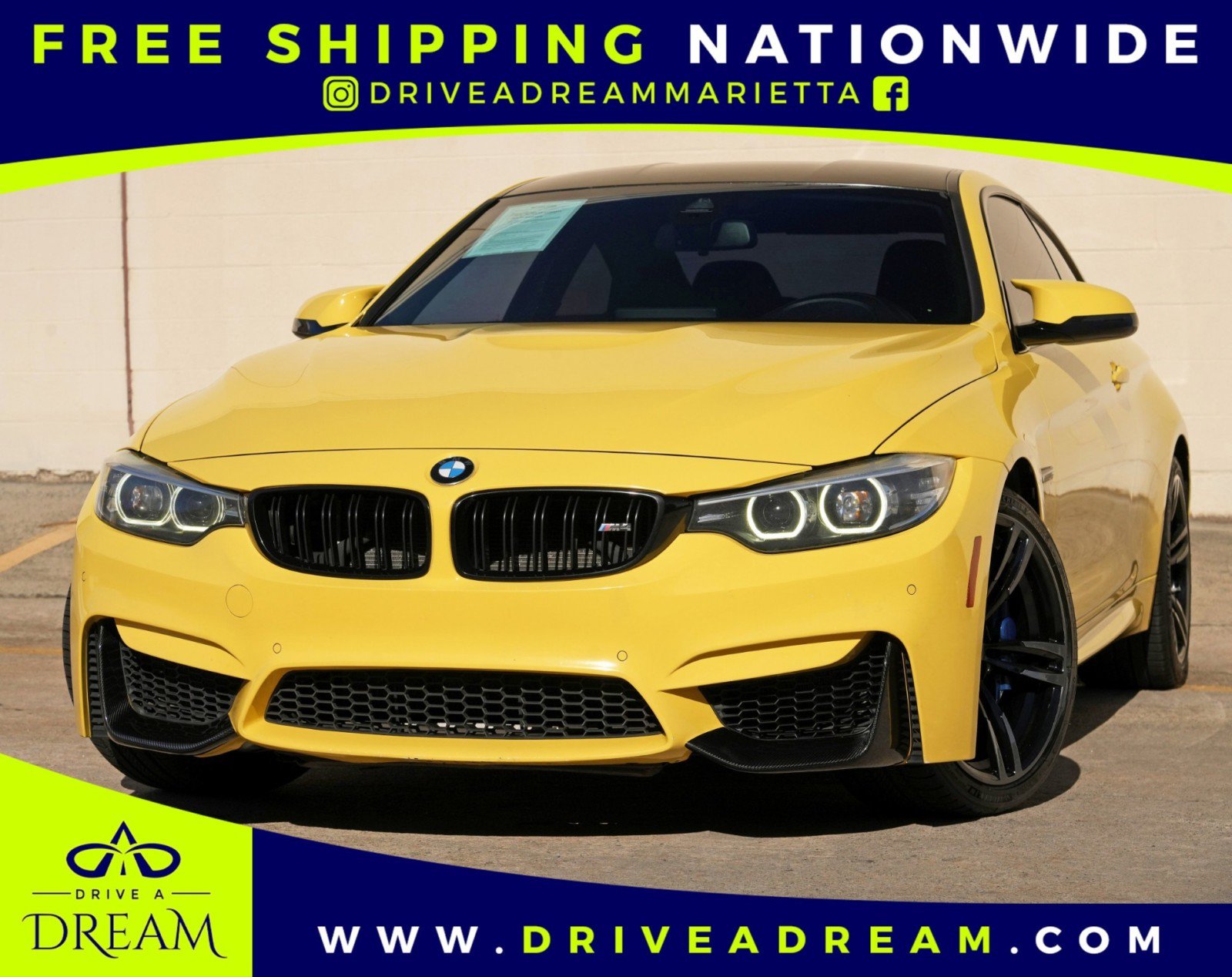 Used 2020 BMW M4 Coupe RWD image 1