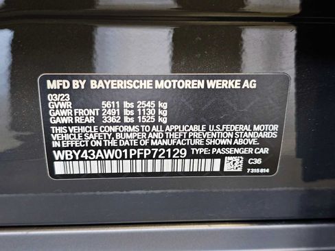 Used 2023 BMW i4 eDrive35 RWD image 34