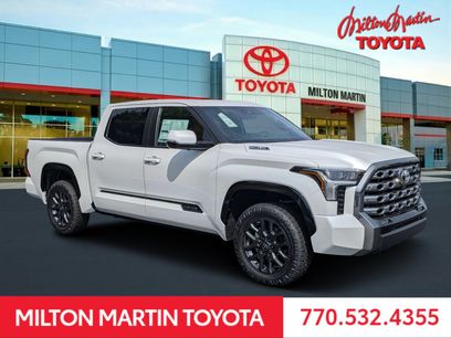 New 2026 Toyota Tundra Platinum