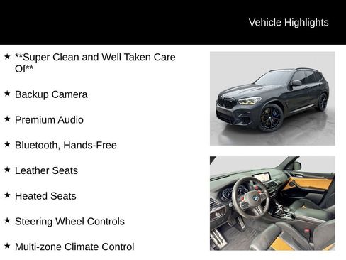 Used 2020 BMW X3 M w/ Executive Package image 6