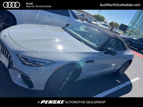 Used 2022 Mercedes-Benz SL 55 AMG 4MATIC image 1