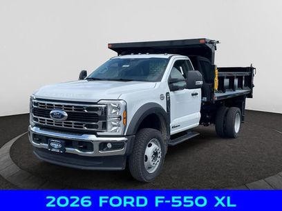 New 2026 Ford F550 4x4 Regular Cab Super Duty w/ XL Chrome Package