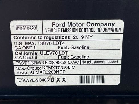 Used 2019 Ford F150 Raptor w/ Equipment Group 802A Luxury image 34