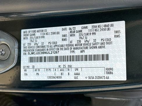 Used 2022 Lincoln Corsair Reserve w/ Equipment Group 201A image 46