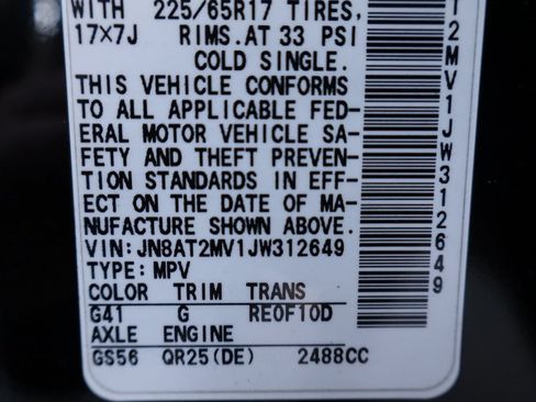 Used 2018 Nissan Rogue S AWD/4WD image 46