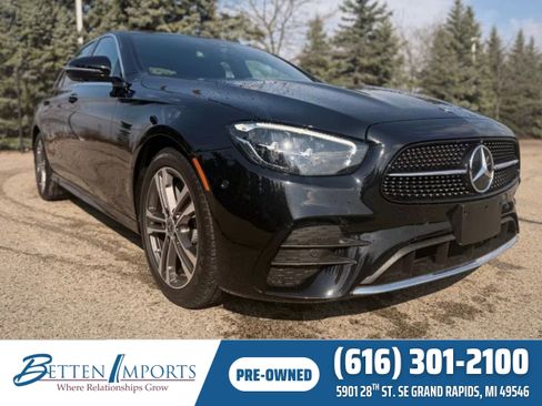 Used 2023 Mercedes-Benz E 350 4MATIC Sedan w/ Premium Package image 1