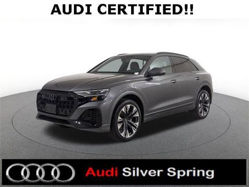 Certified 2025 Audi Q8 Premium w/ Black Optic Package image 1