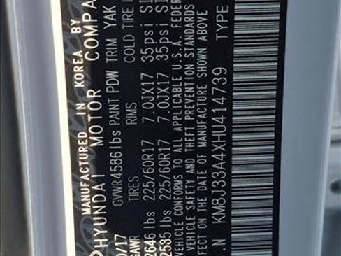 Used 2017 Hyundai Tucson SE Plus w/ Cargo Package FWD image 30