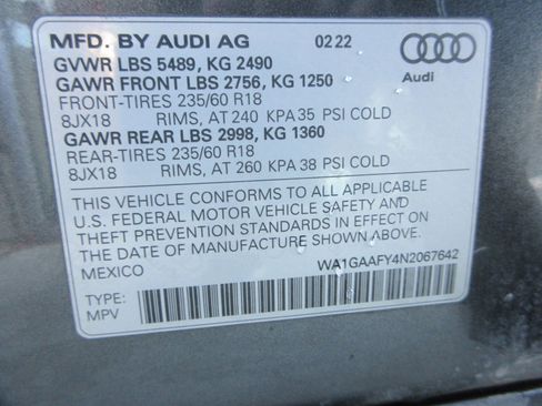 Used 2022 Audi Q5 2.0T Premium image 55
