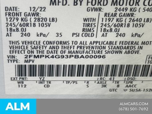 Used 2023 Ford Edge SE w/ Cargo Accessory Package AWD/4WD image 34
