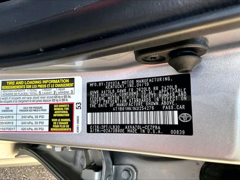 Used 2019 Toyota Camry XSE FWD image 34
