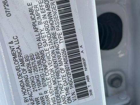 New 2026 Honda Accord EX-L image 31