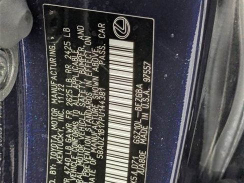 Used 2023 Lexus ES 350 w/ Premium Package image 35