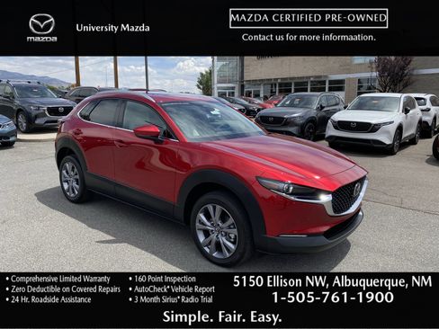 Certified 2025 MAZDA CX-30 AWD 2.5 S w/ Premium Package image 1