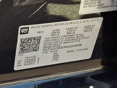 Used 2024 GMC Sierra 1500 Elevation w/ LPO, Elevation Black Package AWD/4WD image 31