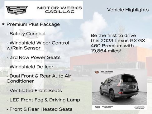 Used 2023 Lexus GX 460 Premium w/ Premium Plus Package AWD/4WD image 8