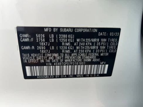 Certified 2023 Subaru Outback Touring XT image 12