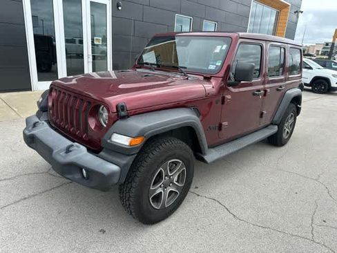 Used 2021 Jeep Wrangler Unlimited Sport w/ Sun And Sound Package AWD/4WD image 2