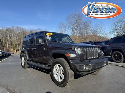 Used 2021 Jeep Wrangler Unlimited Sport w/ Sun And Sound Package