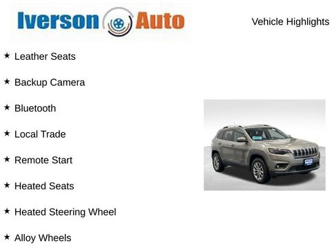 Used 2019 Jeep Cherokee Latitude Plus w/ Cold Weather Group image 2