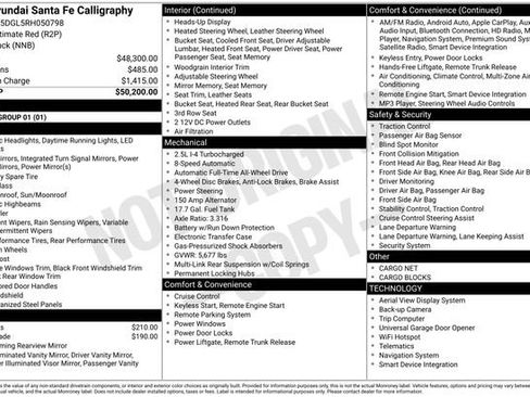 Used 2024 Hyundai Santa Fe Calligraphy image 10