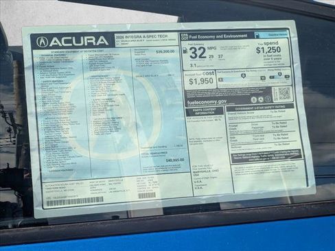 New 2026 Acura Integra A-Spec FWD image 19