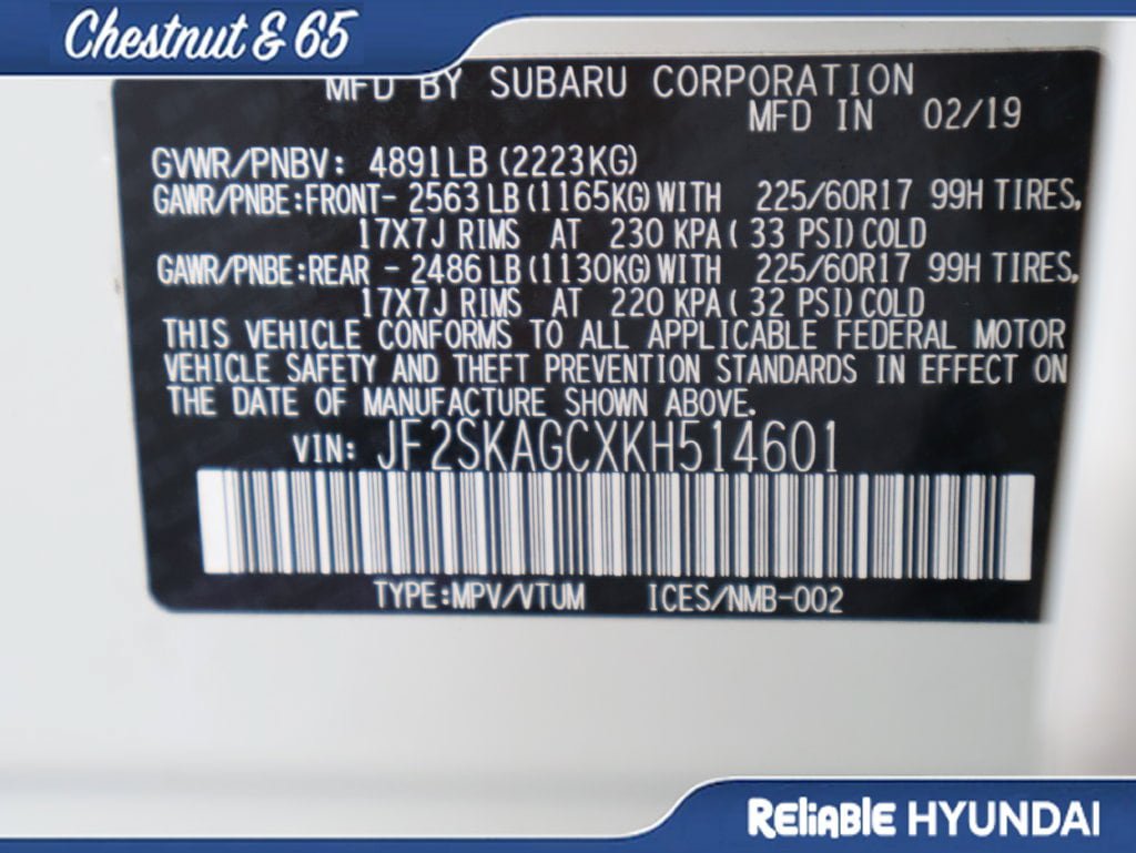 Used 2019 Subaru Forester Premium AWD/4WD image 45