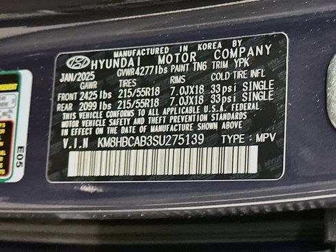 Used 2025 Hyundai Kona SEL AWD/4WD image 12