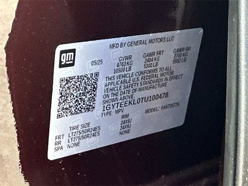 New 2026 Cadillac Escalade IQ Sport 1 w/ LPO, ONYX Package image 18