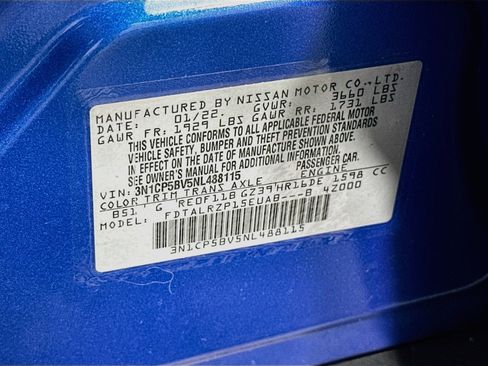 Used 2022 Nissan Kicks S FWD image 12