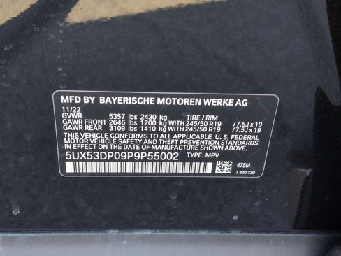 Certified 2023 BMW X3 xDrive30i w/ Convenience Package image 35