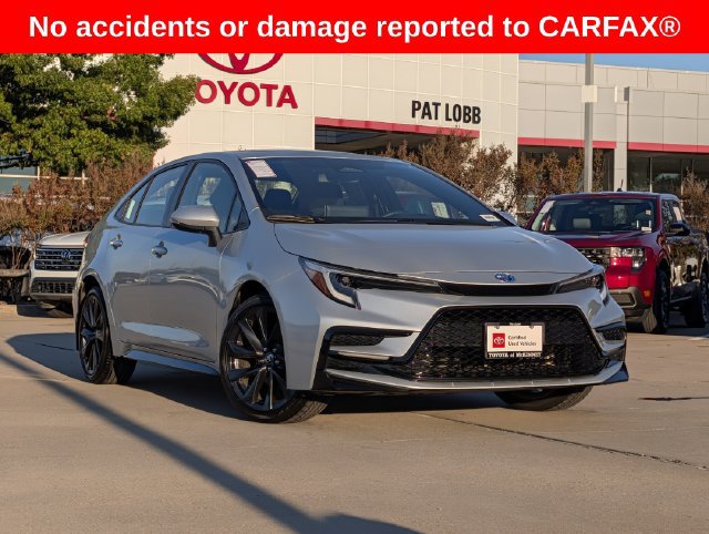 Certified 2025 Toyota Corolla Hybrid Sedan FWD image 2