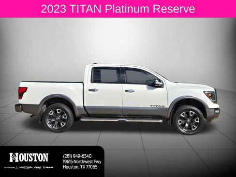 Used 2023 Nissan Titan Platinum Reserve w/ Moonroof Package AWD/4WD image 2