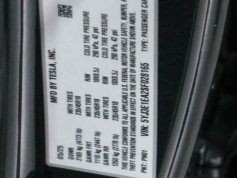 Used 2025 Tesla Model 3 Long Range RWD image 27