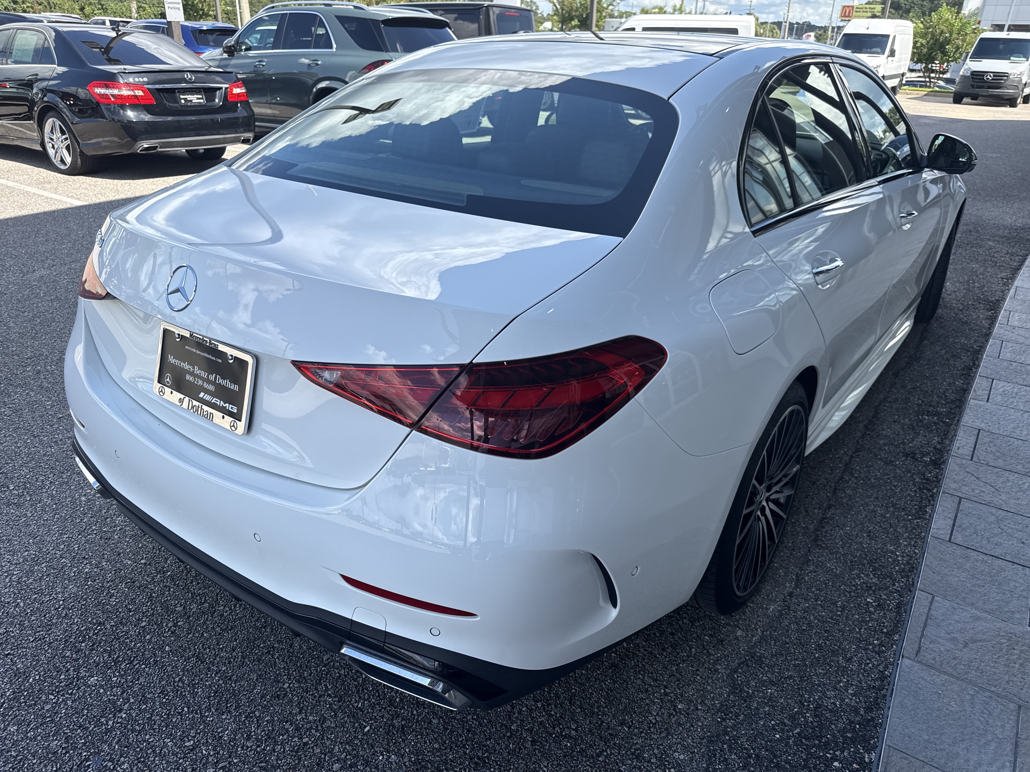 Certified 2023 Mercedes-Benz C 300 Sedan w/ AMG Line w/ Night Package image 4