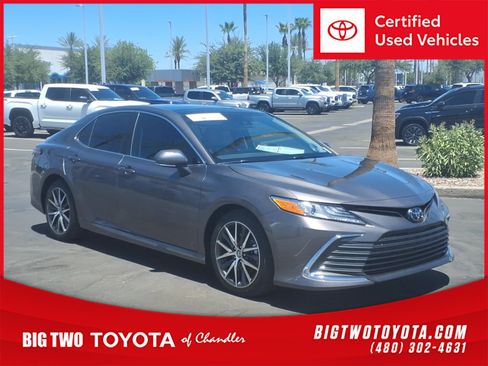 Certified 2023 Toyota Camry XLE w/ Navigation Package FWD image 1