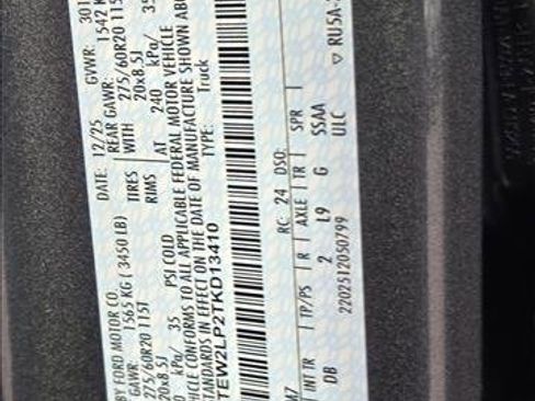 New 2026 Ford F150 STX w/ Equipment Group 200A image 17