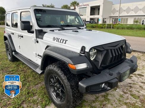 Used 2021 Jeep Wrangler Unlimited Sport AWD/4WD image 3
